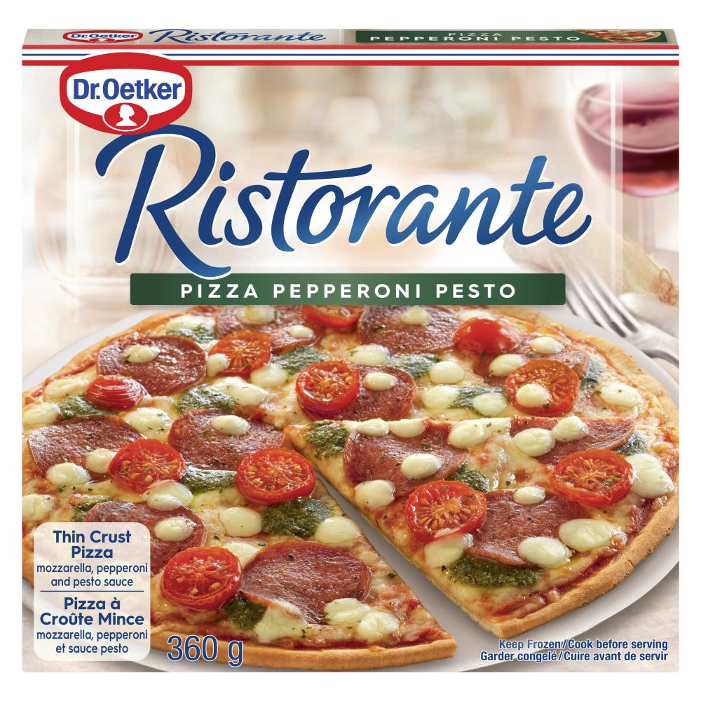 DROETKER PIZZA RISTORANTE PEPPER PESTO, 7 X 360 G
