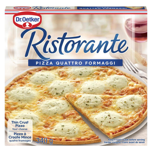 DROETKER PIZZA RISTORANTE 4 CHEESE, 7 X 340 G