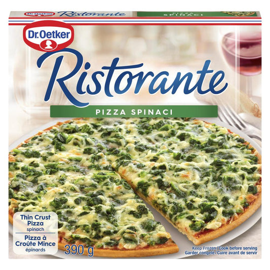 DROETKER PIZZA RISTORANTE SPINACH, 7 X 390 G
