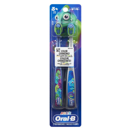ORALB KIDS CHAMELEON CHANGE COLOR 12X, 6 X 2 X 1 UN