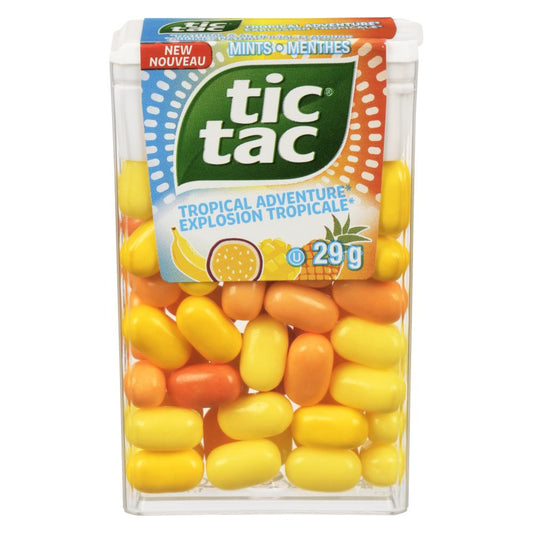 FERRERO TICTAC TROPICS ADVENTURE, 12 X 29 G