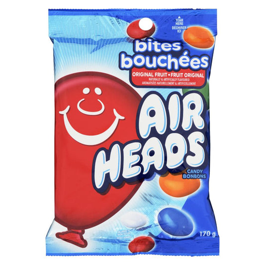 AIRHEADS CANDY BITES, 12 X 170 G