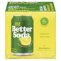 RISE KOMBUCHA, LEMON LIME SODA FULL CASE, 6 x 4 X 355