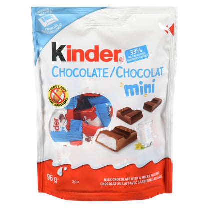 KINDER CHOCOLATE MINI T16, 12 X 96 G