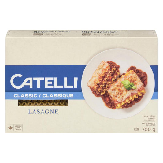 CATELLI LASAGNA PASTA, 12 X 750 G