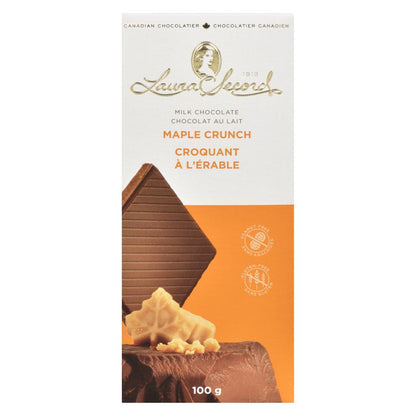 LAURA SECORD MAPLE CRUNCH BAR, 12 X 1 UN