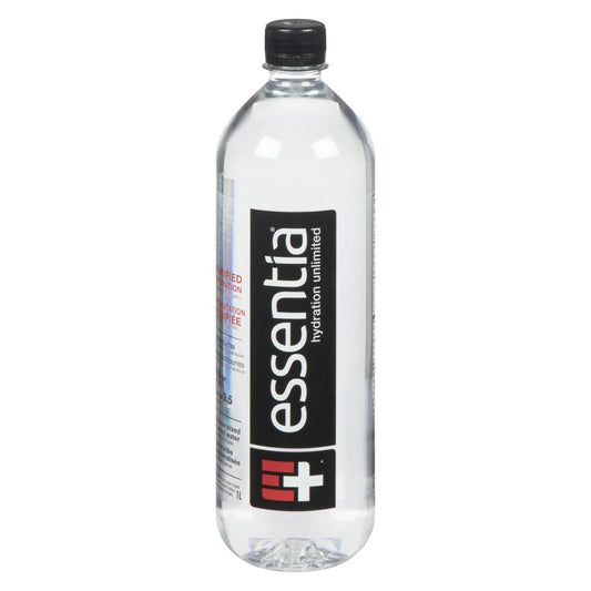 ESSENTIA, IONIZED ALKALINE WATER, 12 x 1L