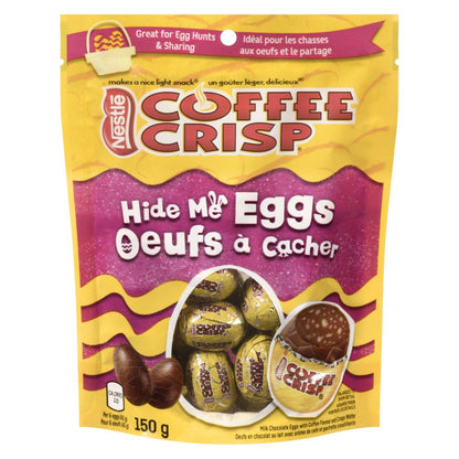 COFFEE CRISP EASTER EGGS, 15 X 150 G