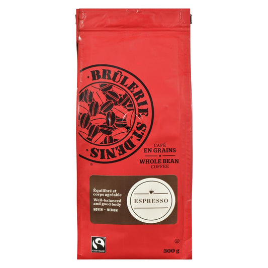 BOSTON'S BEST ESPRESSO WHOLE BEAN COFFEE, 6 X 300 G