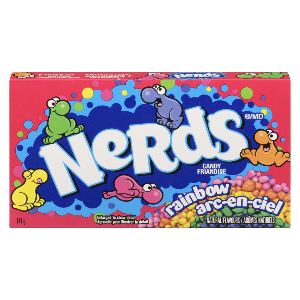 NERDS RAINBOW CINEMA BOX, 12 X 142 G