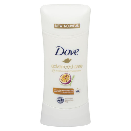 DOVE DEODORANT PASSION FRUIT CITRONELLE, 6 X 74 G