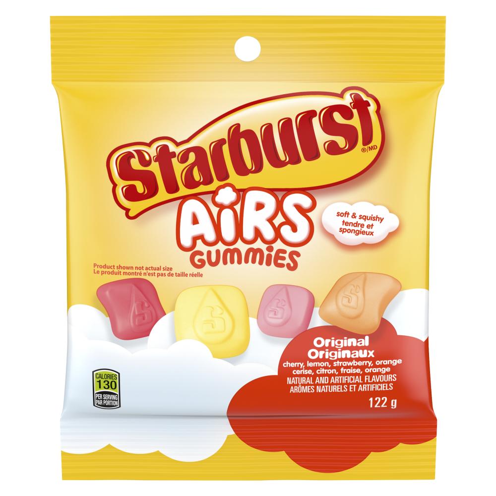STARBURST ORIGINAL CHEWY CANDY, 12 X 122 G