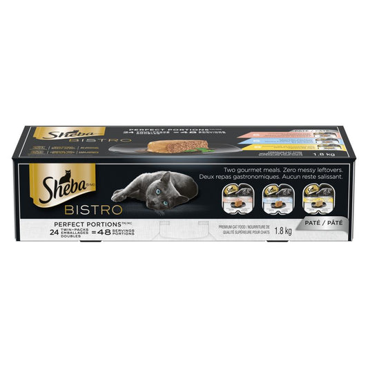 SHEBA NOURISH CAT DOUBLE PATE, 3 X 1.8 KG
