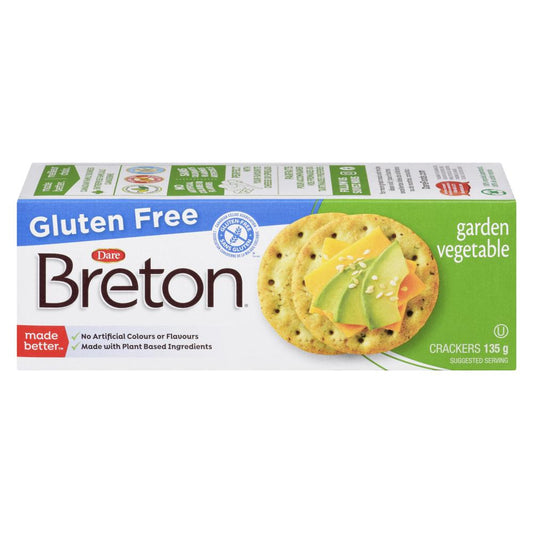 DARE CRAQ BITE-SIZED GARDEN VEGETABLES CRISPS, 12 X 135 G