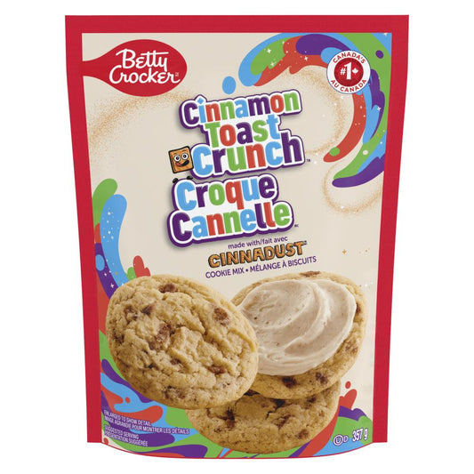 BETTY CROCKER CINNAMON CRUNCH BISCUIT, 12 X 357 G