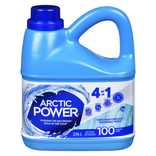 ARCTICP CASCADE FRESH 100BR DETERGENT, 4 X 3.96 L
