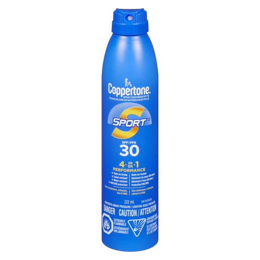 COPPERTON SPORT SUNSCREEN SPF30 4X3X, 3 X 222 ML