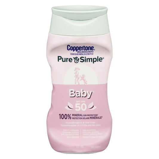 COPPERTONE SUNSCREEN BABY SPF50, 6 X 177 ML