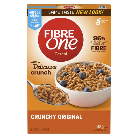GENERAL MILLS FIBER ONE CEREAL, 6 X 587 G