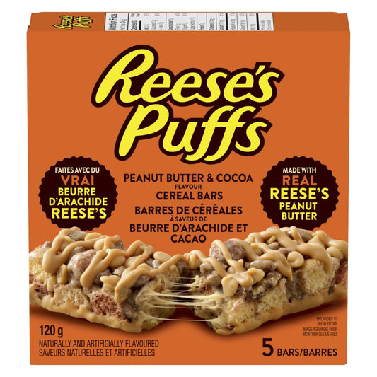 GENMILLS REESE PUFFS DELUXE BAR, 12 X 5 X 24 G