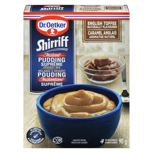 DROETKER SUPREME CARAMEL ANGEL PUDDING, 12 X 90 G