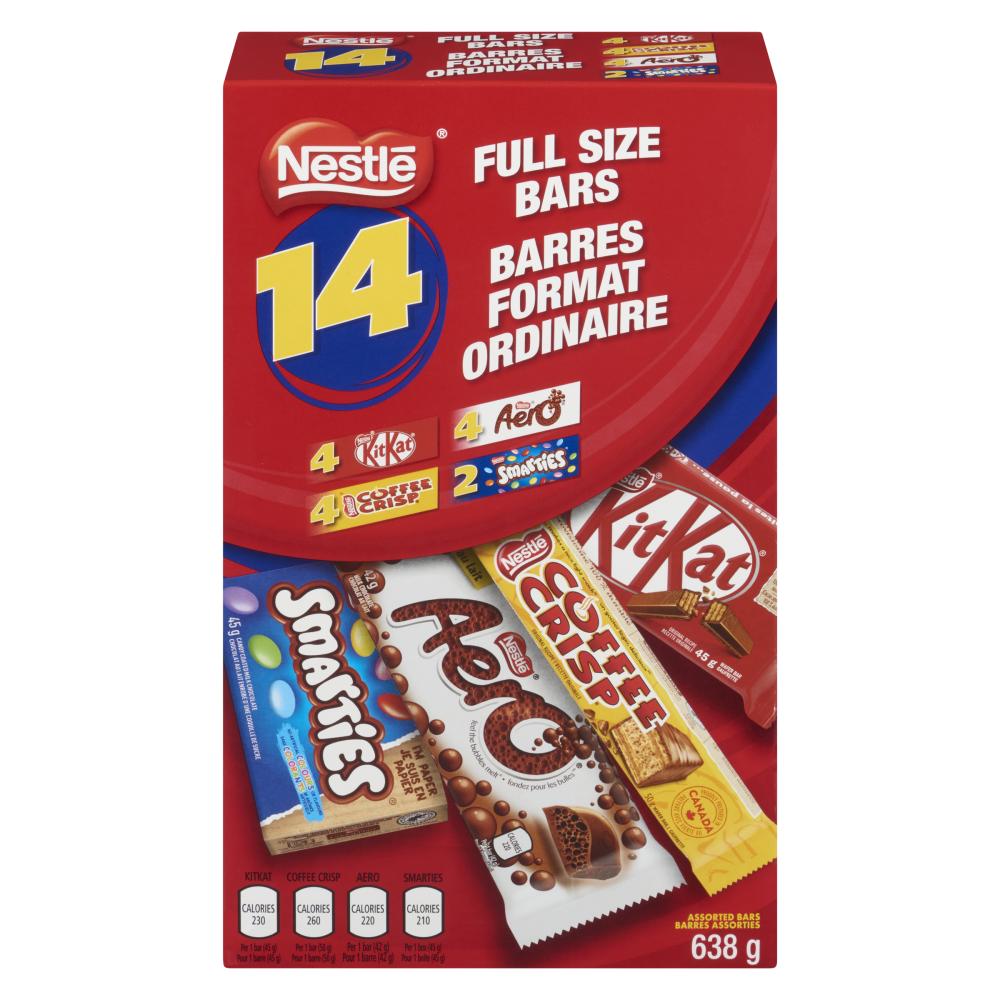 NESTLE MULTIPACK ASSORTED 14 COUNT, 8 X 638 G