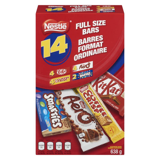 NESTLE MULTIPACK ASSORTED 14 COUNT, 8 X 638 G