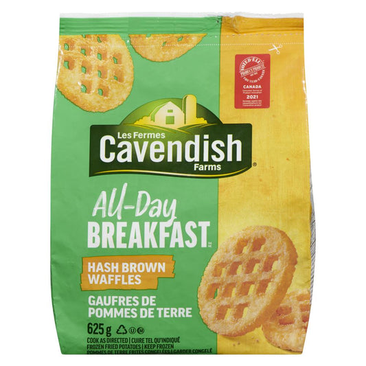 CAVFARMS POTATO WAFFLE, 10 X 625 G