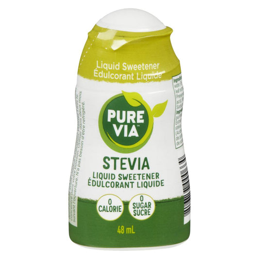 PUREVIA LIQUID STEVIA, 12 X 48 ML