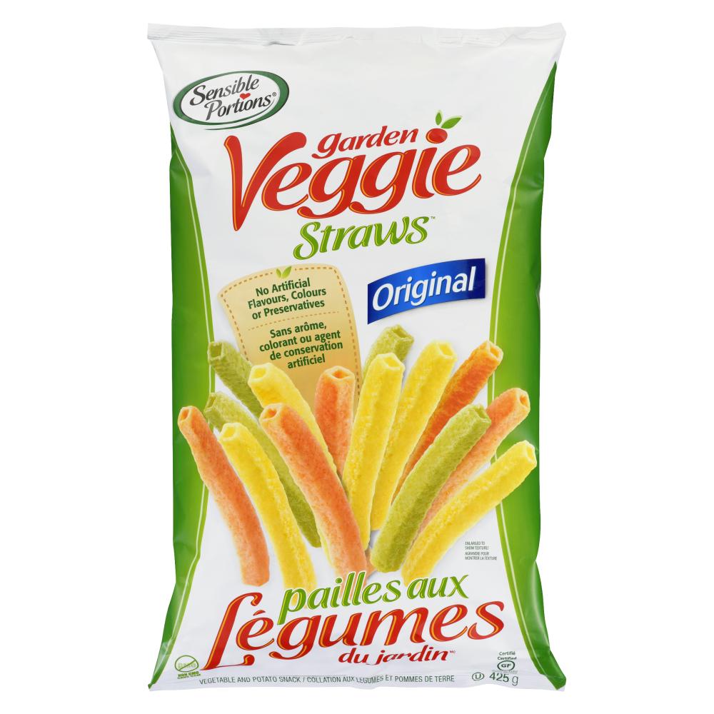 SENSIBLE PORTIONS ORIGINAL VEGETABLE STRAWS, 6 X 425 G