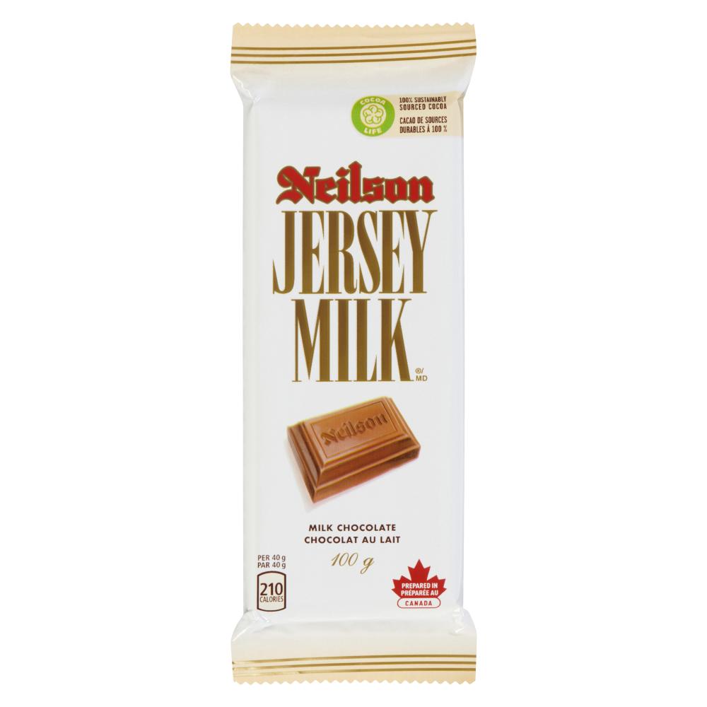 NEILSON JERSEY MILK CHOCOLATE BAR, 21 X 100 G
