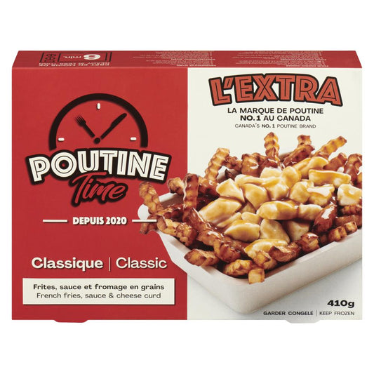 MS3FOOD THE EXTRA POUTINE TIME, 10 X 410 G