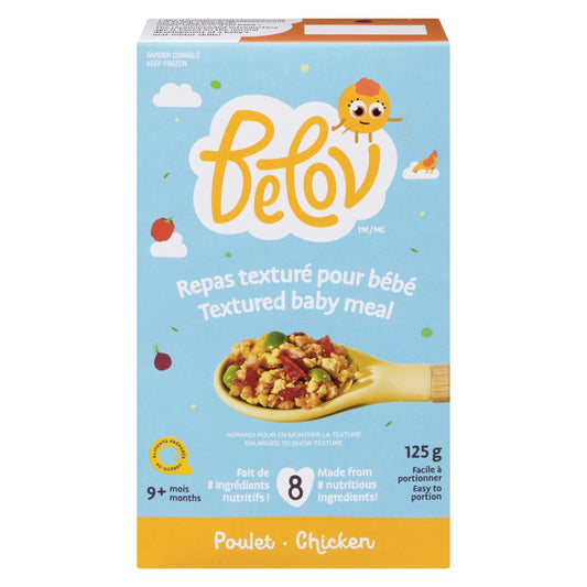 BELOV BABY CHICKEN MEAL, 12 X 125 G