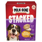 MILKBONE DOG TREATS STACKED WITH MOLASSES AND PEANUT BUTTER, 9 X 283 G