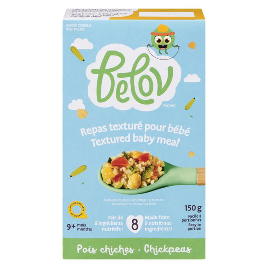BELOV BABY CHICKPEA MEAL, 12 X 150 G