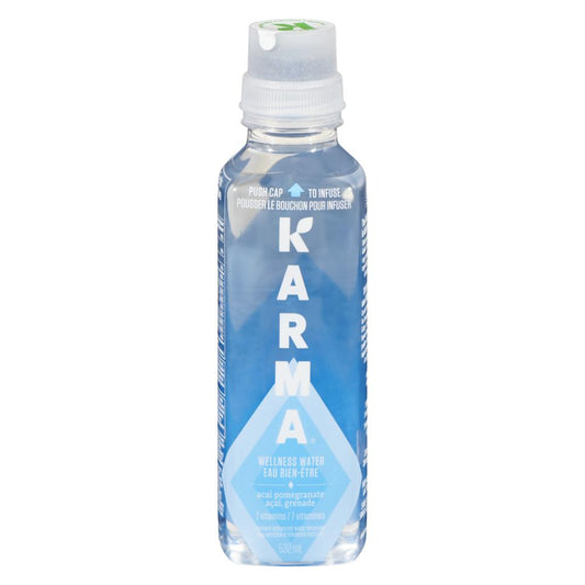 KARMA MULTI-VITAMIN WATER ACAI POM, 12 X 532 ML