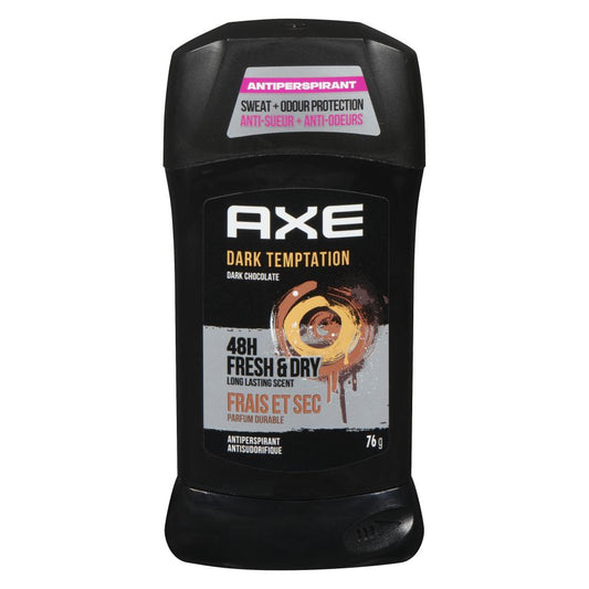 AXE ANTIPERSPIRANT DARK TEMPTATION STICK, 6 X 76 G