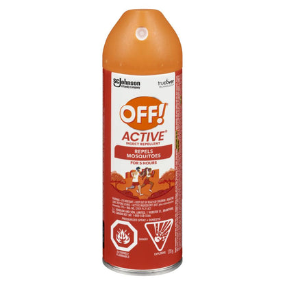 OFF! MOSQUITO REPELLENT AEROSOL NON-PERFUMED, 12 X 170 G