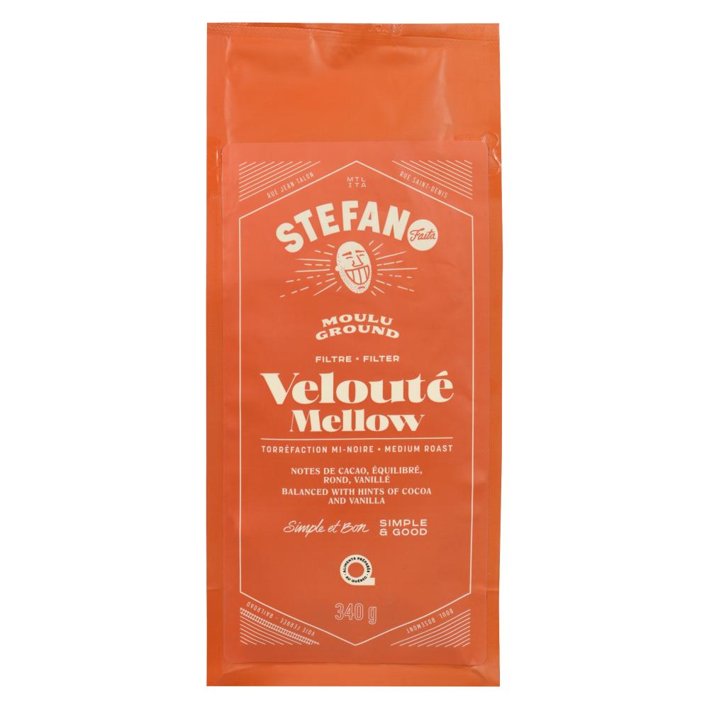 STEFANO GROUND SMOOTH COFFEE, 6 X 340 G