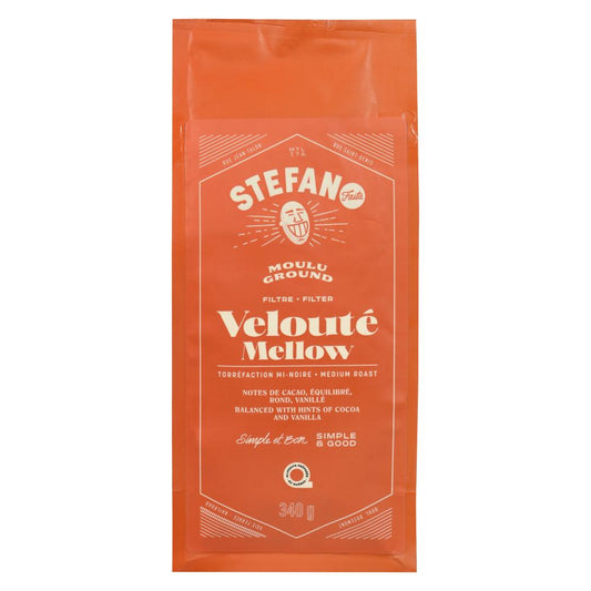 STEFANO GROUND SMOOTH COFFEE, 6 X 340 G