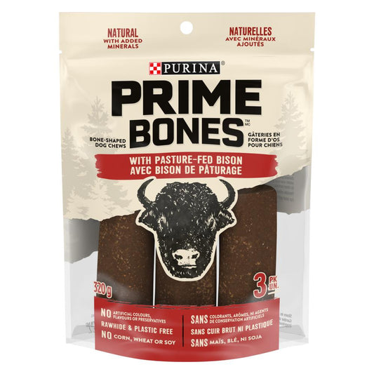 PRIME BONES BISON TREAT, 4 X 320 G