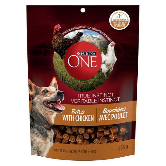 PURINAONE SMALL BREED DOG FOOD CHICKEN, 5 X 566 G
