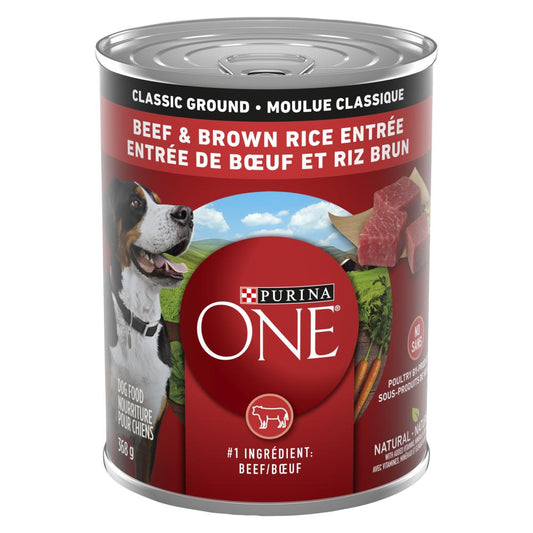 PURINA ONE CLASSIC BEEF & RICE, 12 X 368 G