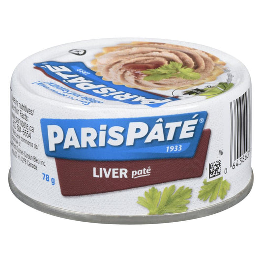 PARIS PATÉ LIVER PÂTÉ, 24 X 78 G
