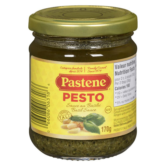 PASTENE BASIL PESTO, 12 X 170 ML