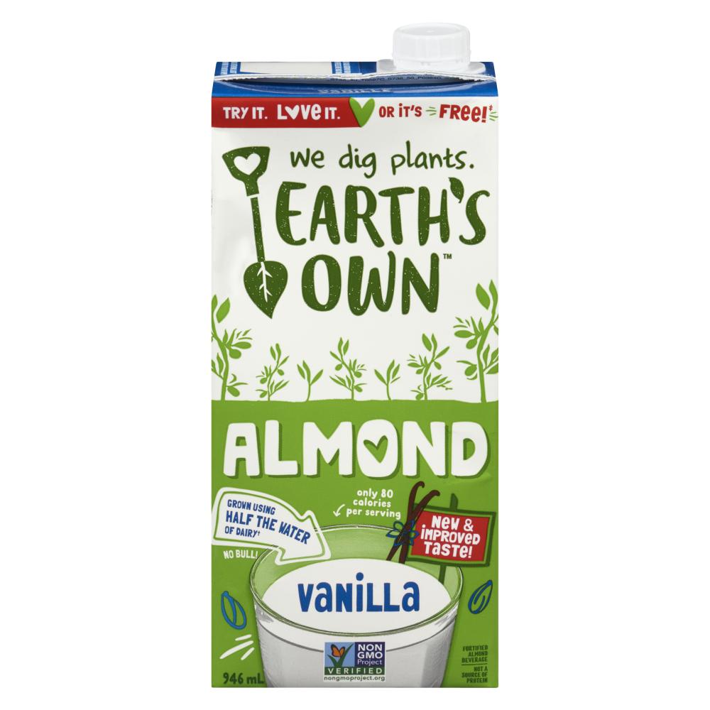 EARTH'S OWN, VANILLA, 12 x 946ML