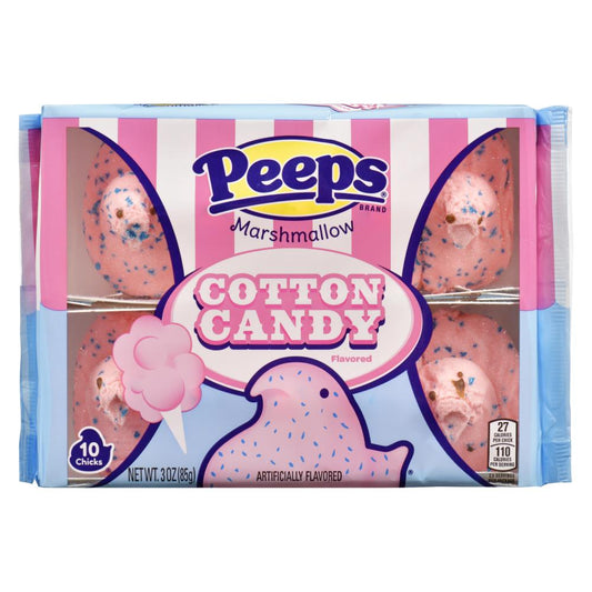 PEEPS COTTON CANDY CHICKS, 36 X 85 G