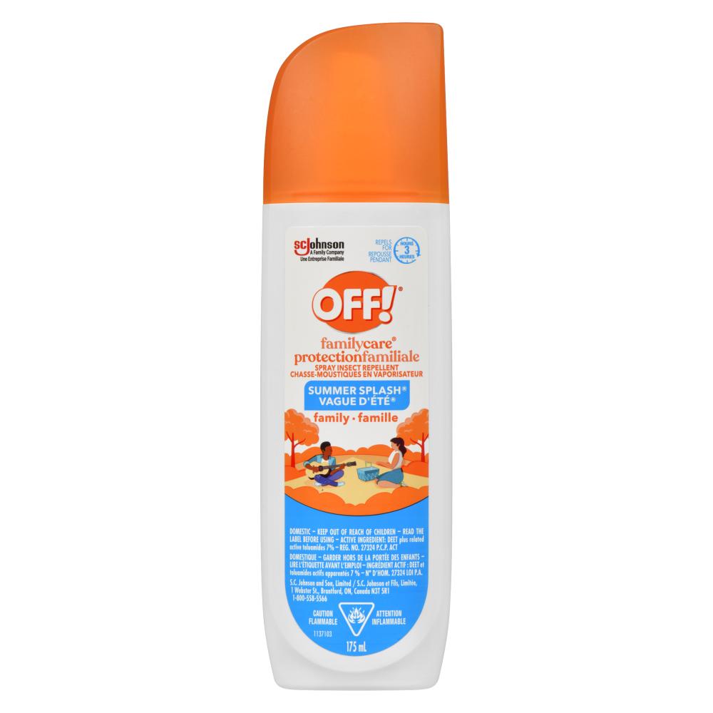 OFF! MOSQUITO REPELLENT AEROSOL, 12 X 175 ML