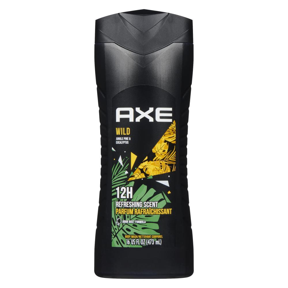 AXE SHOWER GEL WILD, 4 X 473 ML