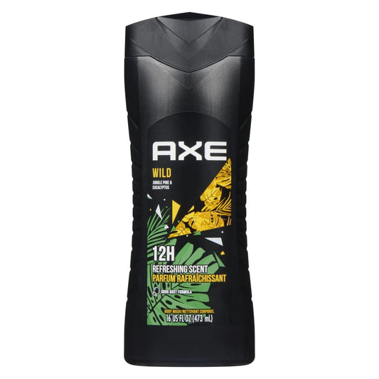 AXE SHOWER GEL WILD, 4 X 473 ML